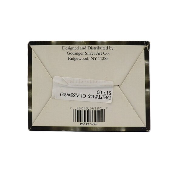 Shannon Clear 24% Crystal Decorative Thanksgiving Turkey Salt Pepper Shaker Set - Picture 9 of 9